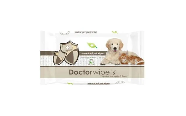 Pet Wet Wipes - 48 Pieces