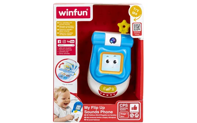 Phone With Flip And Sounds - 3 Months