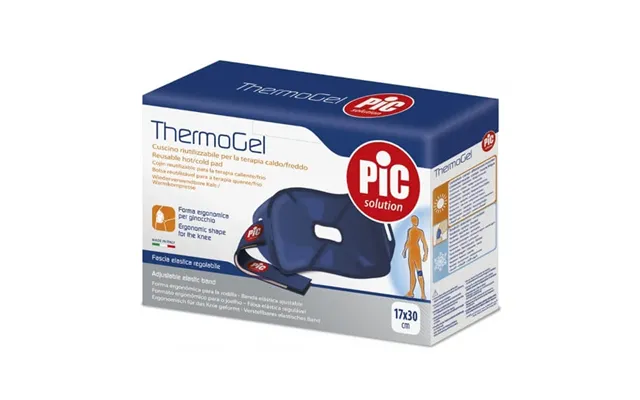 Pic Solution Thermogel Knee Gel Compress With Strap 17cm X 30cm 1pc