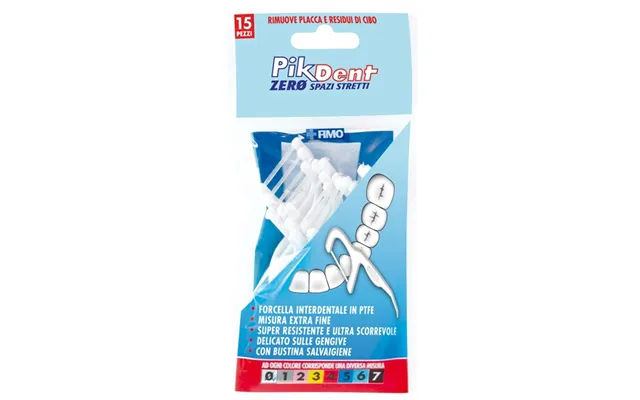 Pikdent Zero Narrow Spaces Interdental Fork 15pcs
