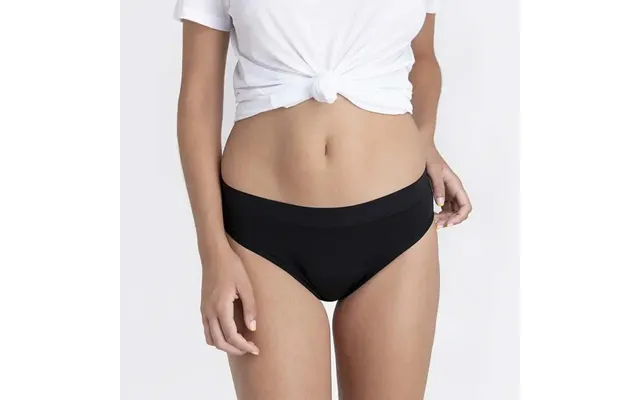 Platanomelon Kiwitas Classic Sporty Menstrual Panties Black Xs