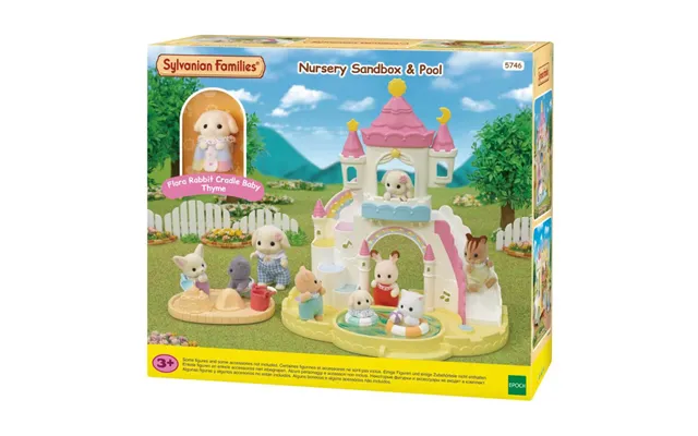 Playground With Swimming Pool Sylvanian Families - 3 Years