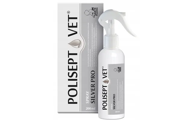 Polisept Vet Spray Silver Pro Wound Spray 200 Ml