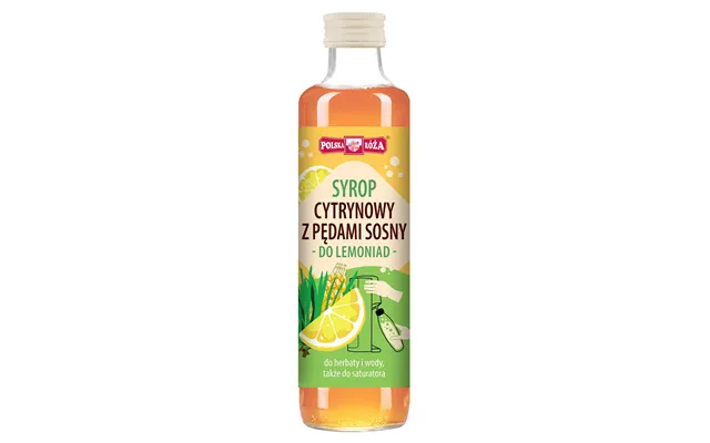 Polish Rose Lemon With Pine Shoots For Saturator - Syrup