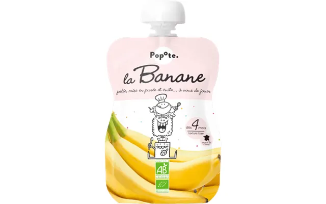 Popote Organic Banana Capsule 120 G
