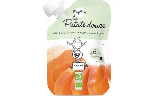 Popote Organic Sweet Potato Capsule 120 G - 6 1×120 G