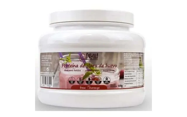 Pr-ou Strawberry Flavored Egg Whites 500gr. Sg