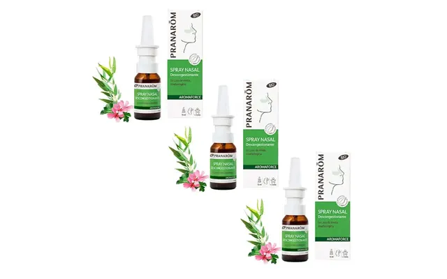 Pranarôm Aromaforce Bio Nasal Spray - 3x15 Ml