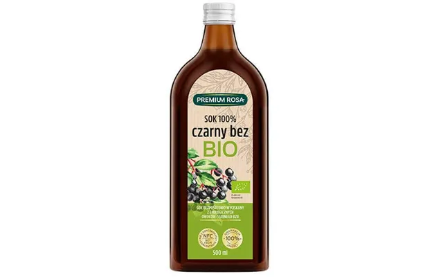 Premium Rosa Black Elderberry - 100% Organic Fruit Juice