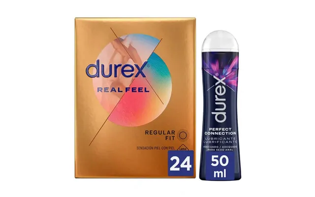 Prezervative Durex Real Feel 24 Unit I Lubrifiant Perfect Connection 50 Ml product image