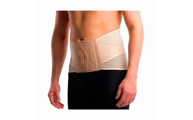 Primspine Care Lumbosacral Girdle Semirigid Lumbar Crossover Beige Xl product image