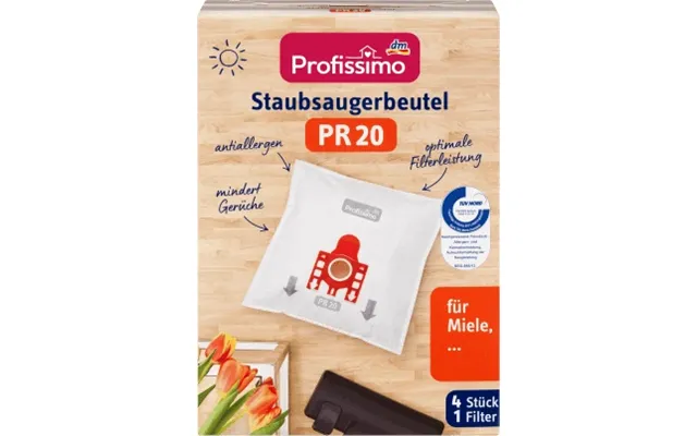 Profissimo Pr20 Vacuum Cleaner Bags And Filter - 4 Pcs product image