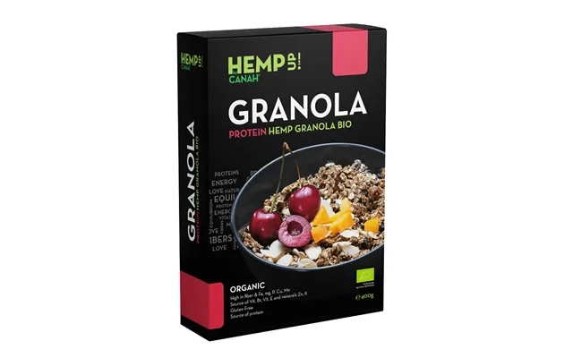 Protein Hemp Granola Organic - 400 Grams