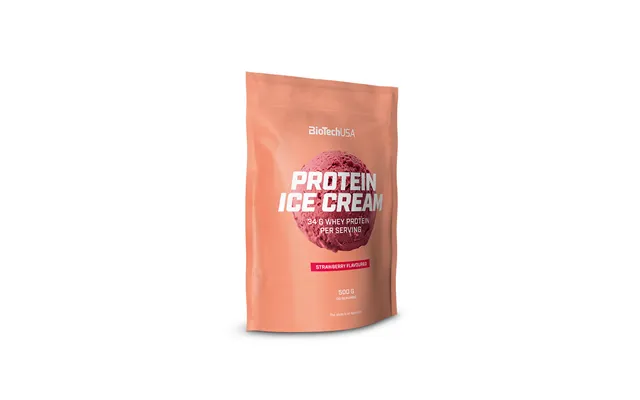 Protein Ice Cream With Strawberry Flavour - 500 Grams