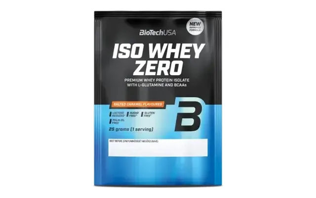 Protein Powder With Salted Caramel Iso Whey Zero - 25 G