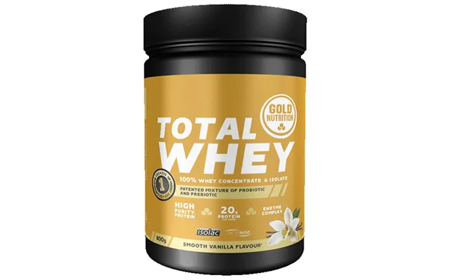 Protein Powder With Vanilla Flavor Total Whey - 800 G product image
