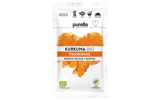 Purella Superfoods Organic Turmeric - 20 G