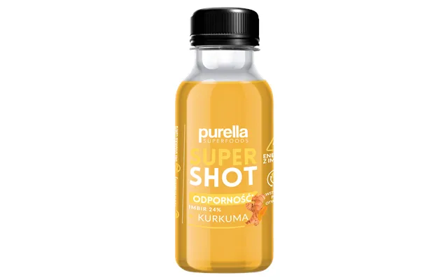 Purella Superfoods Supershot Immunity Calm Drink Ginger Turmeric 100ml