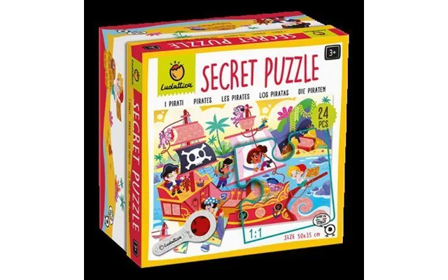 Puzzle With Little Secrets Pirates - 3 Years