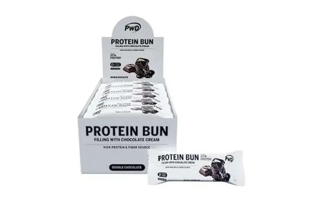 Pwd Protein Bun Double Chocolate Sponge Cake 15udsx60gr