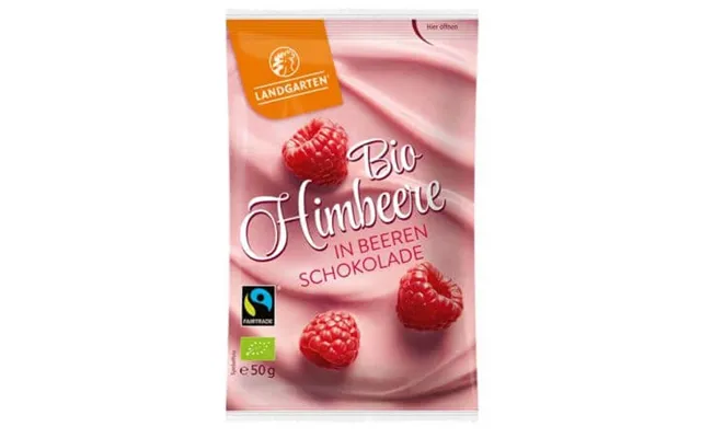 Raspberry And Berries Wrapped In Organic Chocolate - 50 G