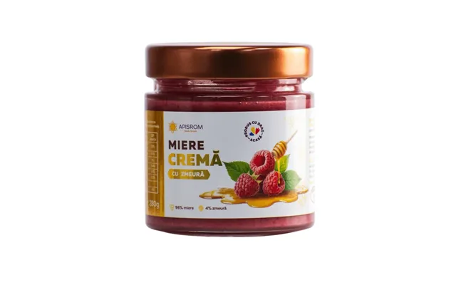 Raspberry Cream Honey - 280 G