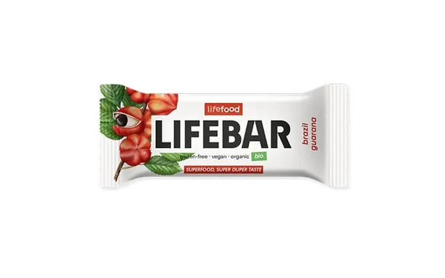 Raw Organic Gluten-free Raw Bar With Brazil Nuts - 40 G