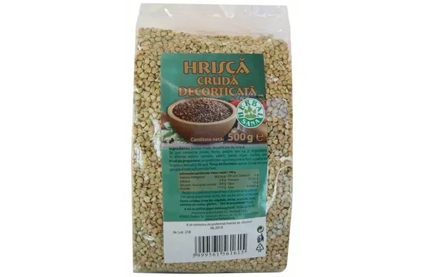 Raw Shelled Buckwheat - 500 Gr