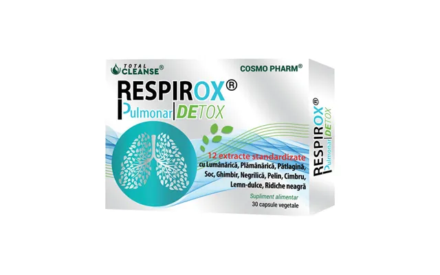 Respirox Pulmonary Detox Total Cleanse - 30 Capsules product image