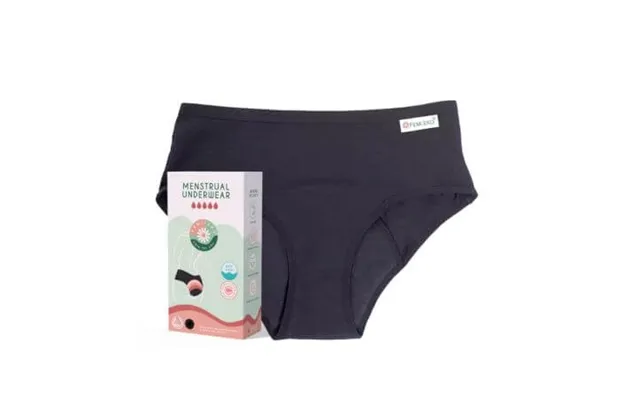 Reusable Menstrual Panties Color Black - Size Xl