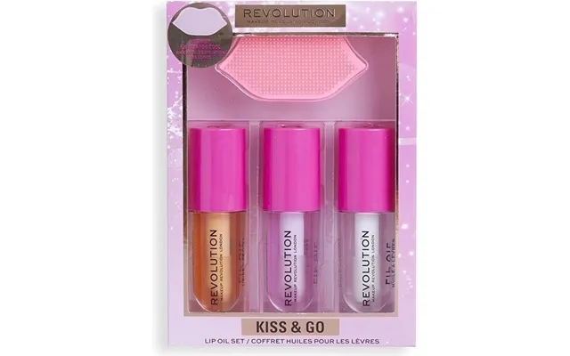 Revolution - Kiss & Go Glaze Lip Care Gift Set 1×1 Set