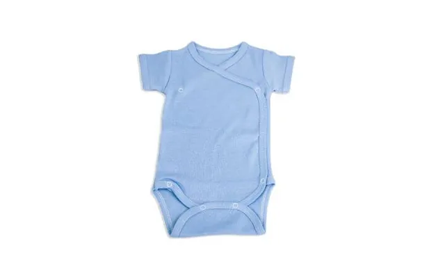 Rib Cotton Bodysuit With Short Sleeve - 0-3 Months product image