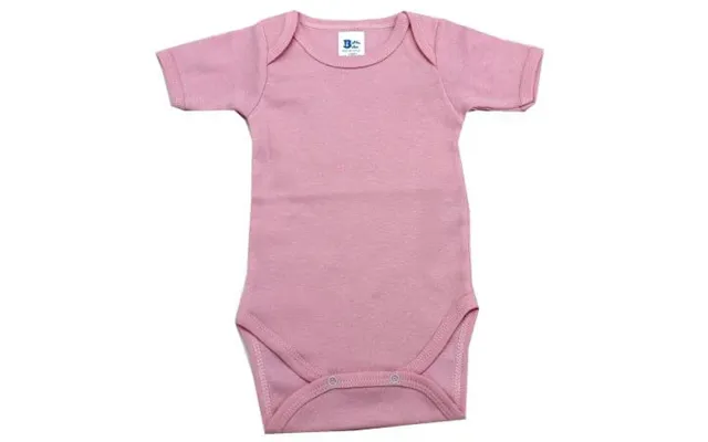 Rib Cotton Bodysuit With Short Sleeve - 6-12 Months product image