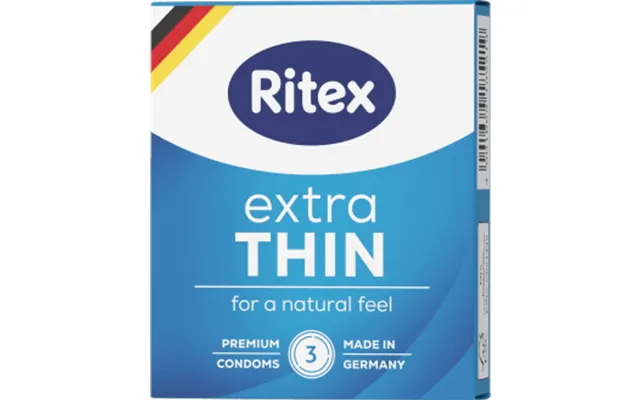 Ritex Extra Thin Condoms - 3 Pcs