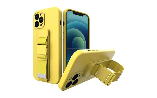 Rope Case Gel Case With Lanyard Chain Purse Lanyard Iphone 11 Pro Yellow