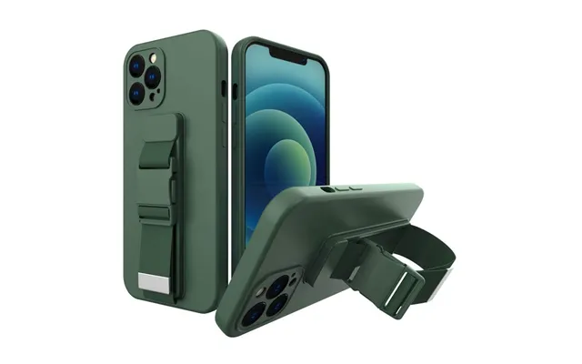 Rope Case Gel Case With Lanyard Chain Purse Lanyard Xiaomi Redmi 10x 4g Xiaomi Redmi Note 9 Dark Green
