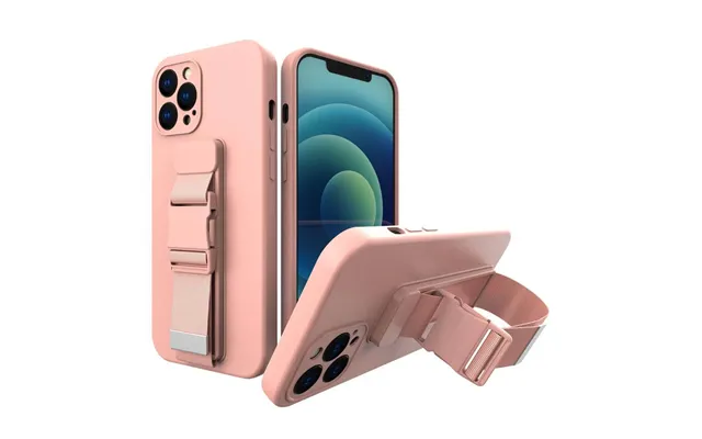 Rope Case Gel Case With Lanyard Chain Purse Lanyard Xiaomi Redmi 10x 4g Xiaomi Redmi Note 9 Pink