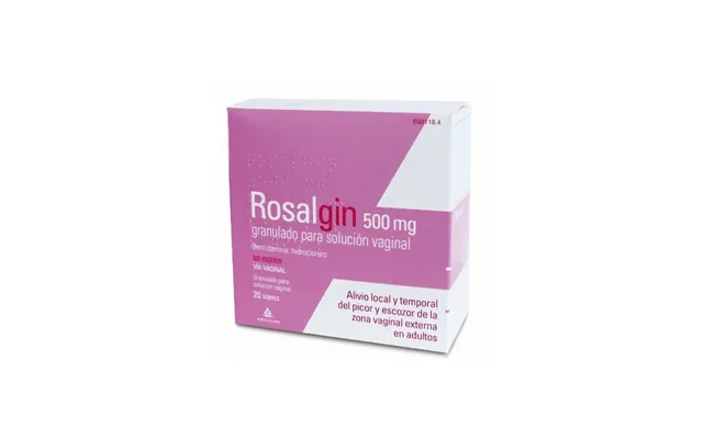 Rosalgin 500 Mg Granulated Vaginal Solution 20 Sachets