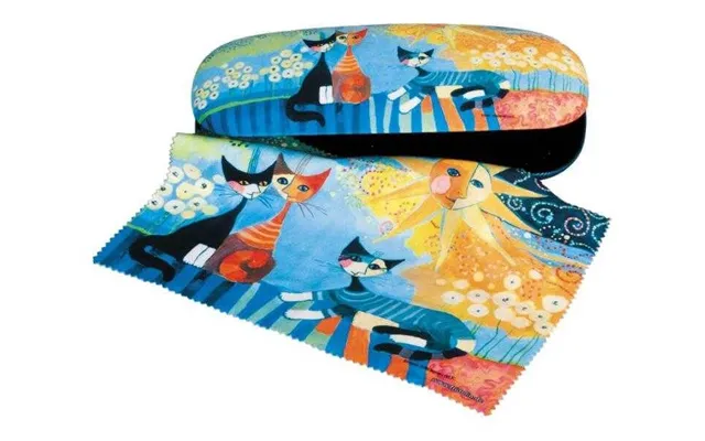 Rosina Wachtmeister Dolce Vita - Fridolin Glasses Case With Textile And Protection product image