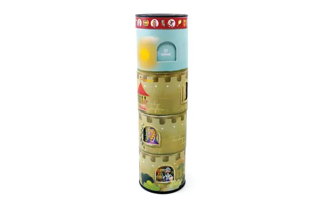 Rotating Kaleidoscope With Castel Game