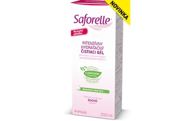 Saforelle Intensive Moisturizing Cleansing Gel With Burdock 250 Ml