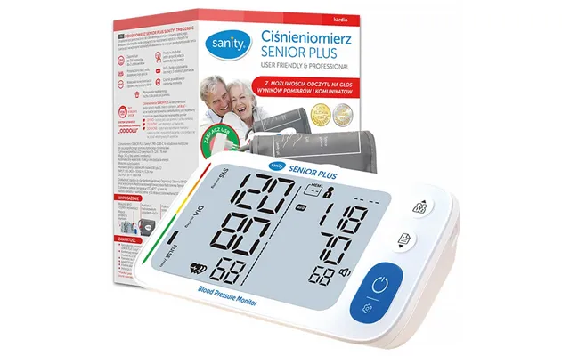 Sanity Senior Plus Tmb-2288-c - Automatic Upper Arm Blood Pressure Monitor With Power Supply