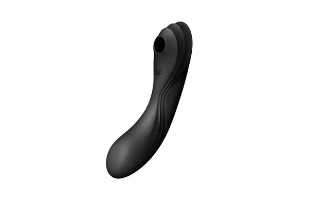Satisfyer Curvy Trinity 4 Vibrating Ectal Stimulator Black