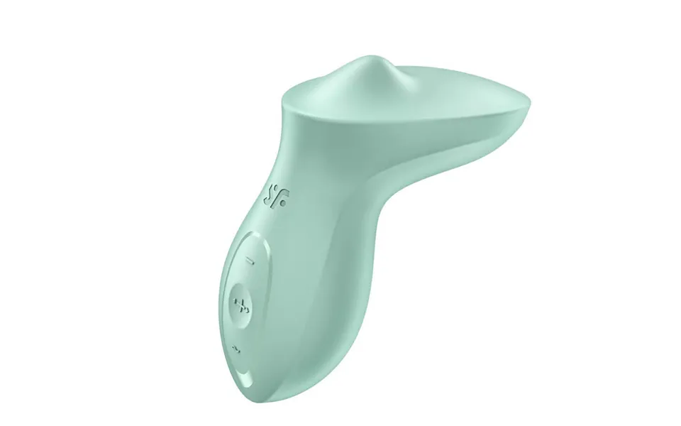 Satisfyer Exciterrr Lay-on Clitoral Vibrator With Beads Mint