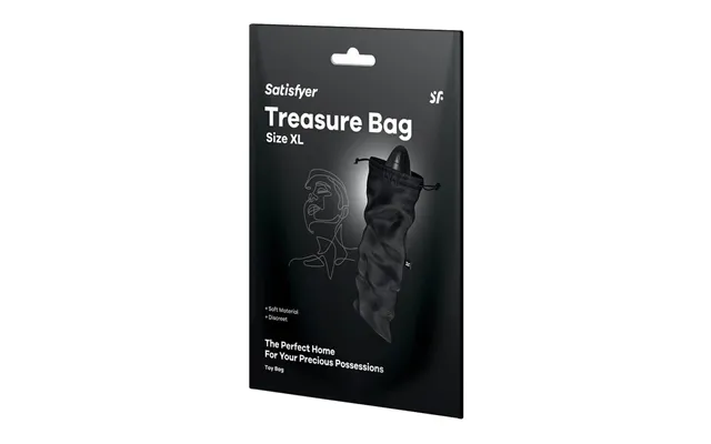 Satisfyer Treasure Bag Bag For Storing Gadgets Xl Black product image