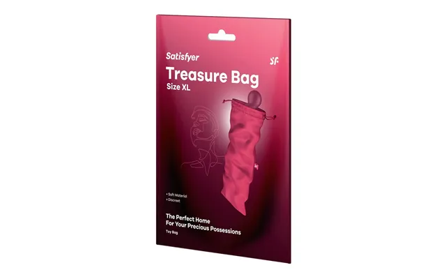 Satisfyer Treasure Bag Bag For Storing Gadgets Xl Pink product image