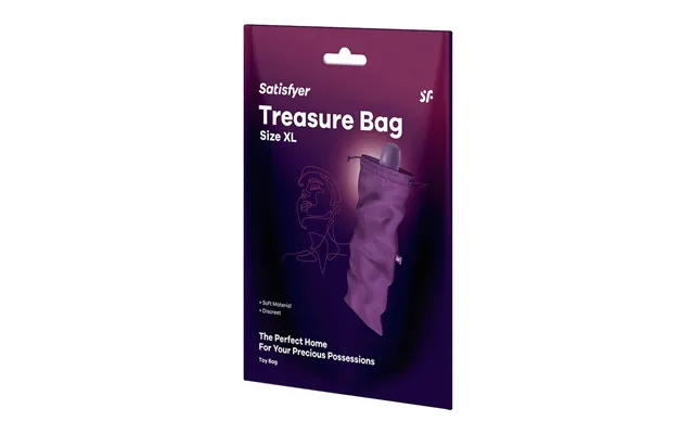 Satisfyer Treasure Bag Bag For Storing Gadgets Xl Violet product image