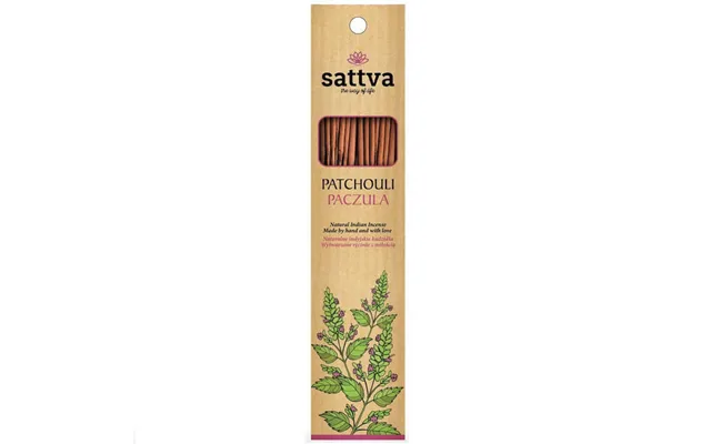 Sattva Natural Indian Indian Incense Patchouli - 15 Pieces