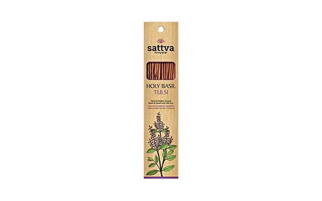 Sattva Natural Indian Indian Incense Tulsi - 15 Pieces