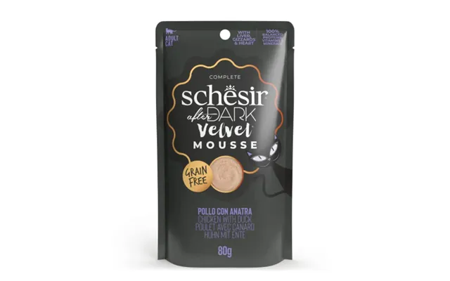 Schesir After Dark Velvet Mousse - Chicken And Duck